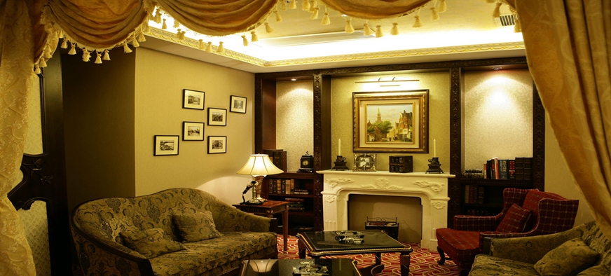 浦東如意紅酒雪茄品鑒會所設(shè)計案例